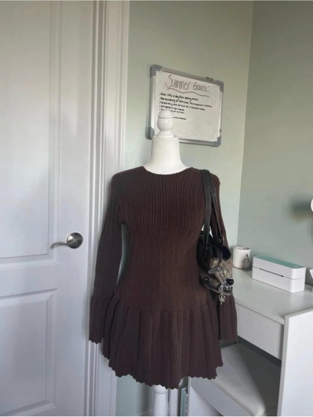 Knitted dress